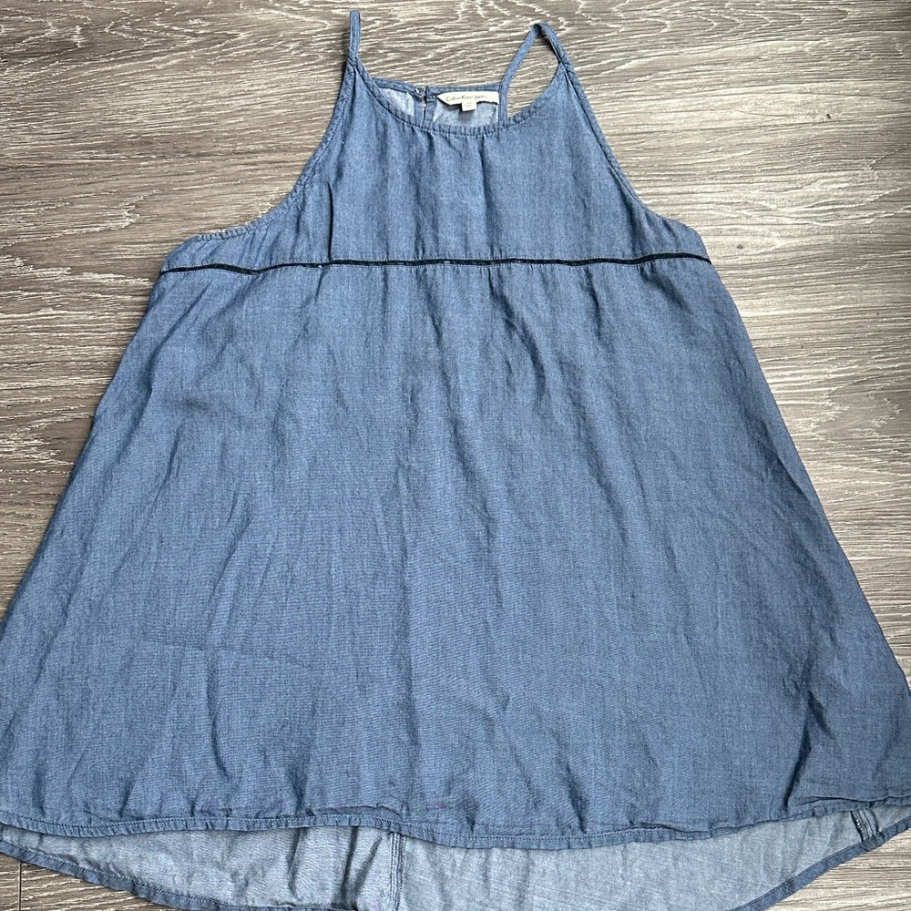 Calvin Klein Jeans Blue Tank Top